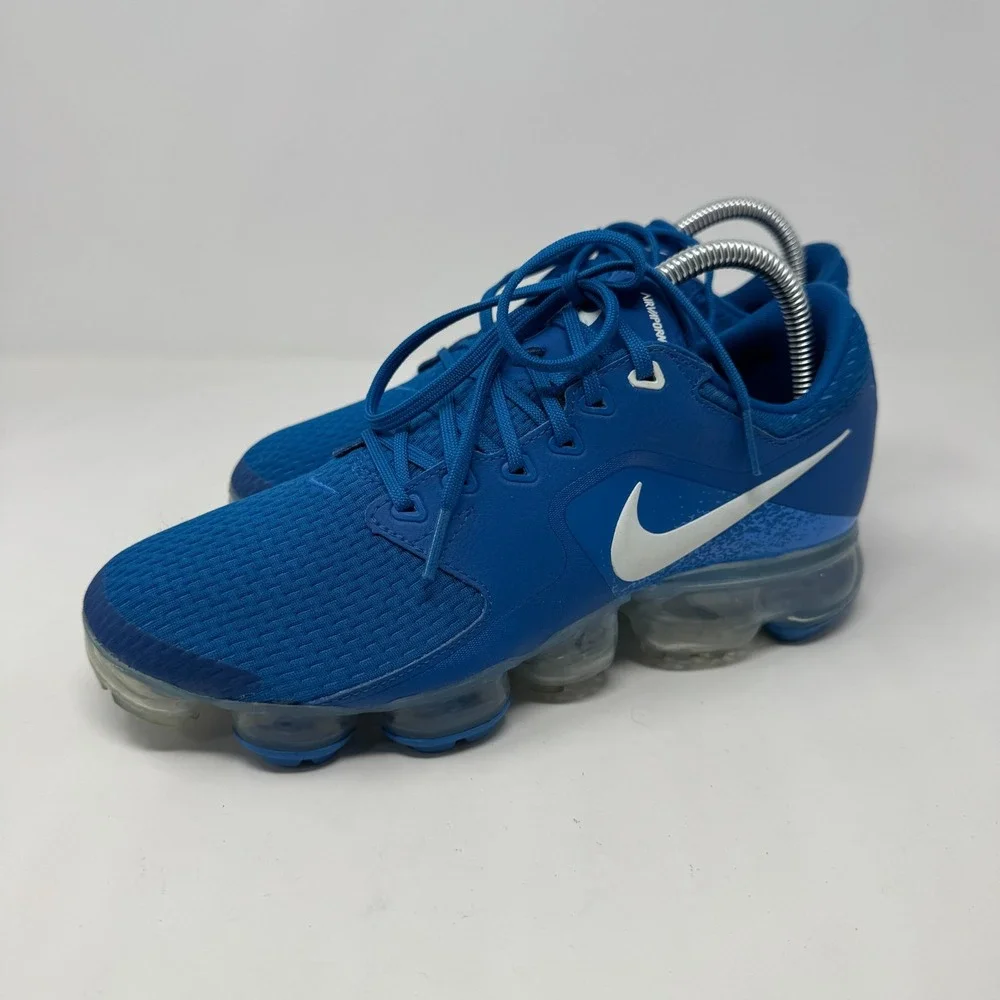 Nike Trainers Air VaporMax GS Gym Shoes Military Blue 917963-402 Youth Size 7